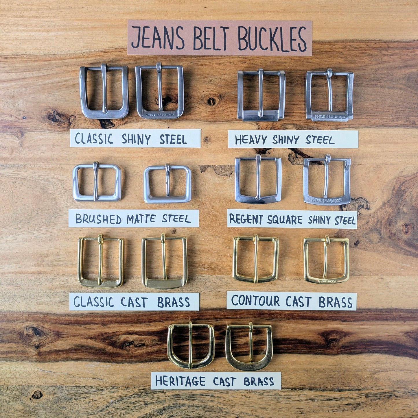 Jeans Leather Belts